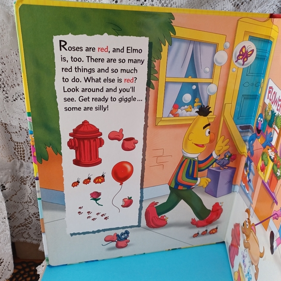 VINTAGE 2004 SESAME STREET ELMO & FRIENDS FIRST LOOK AND FIND BOOK FOR TODDLERS - Picture 11 of 15
